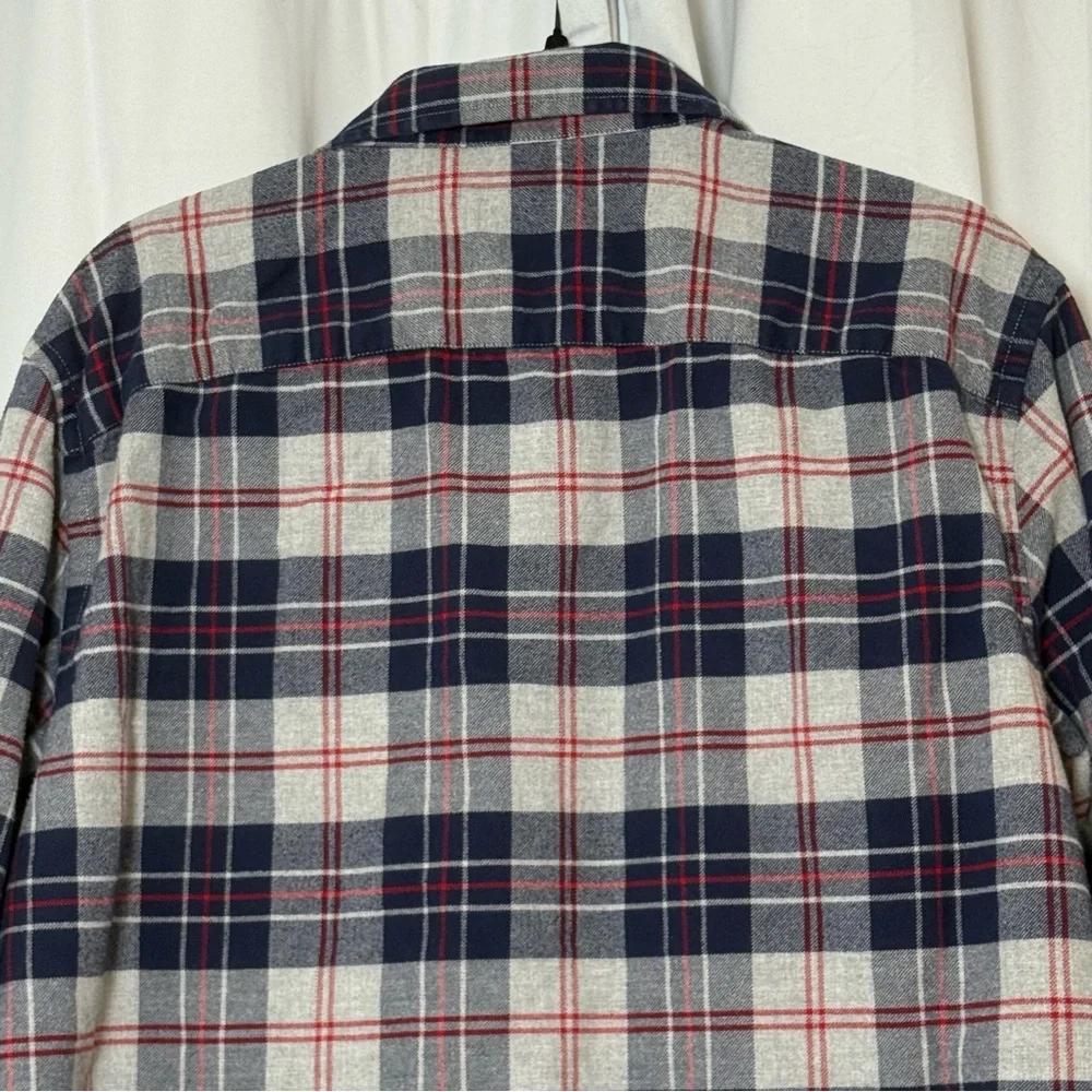 UNTUCKit Plaid Flannel Button Down Shirt Men’s XXL Slim Fit Cotton - Picture 8 of 11